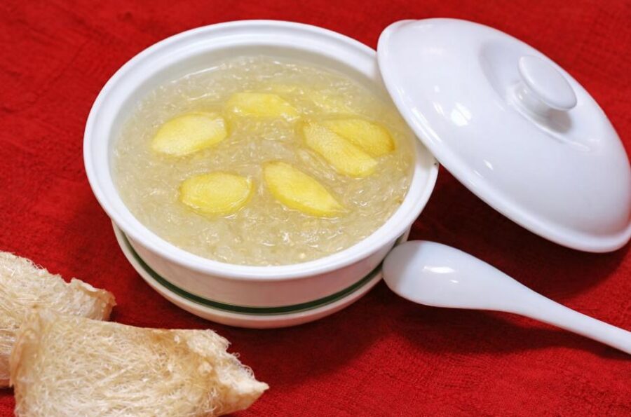 Hướng dẫn cách làm yến chưng gừng đường phèn ngon, bổ dưỡng