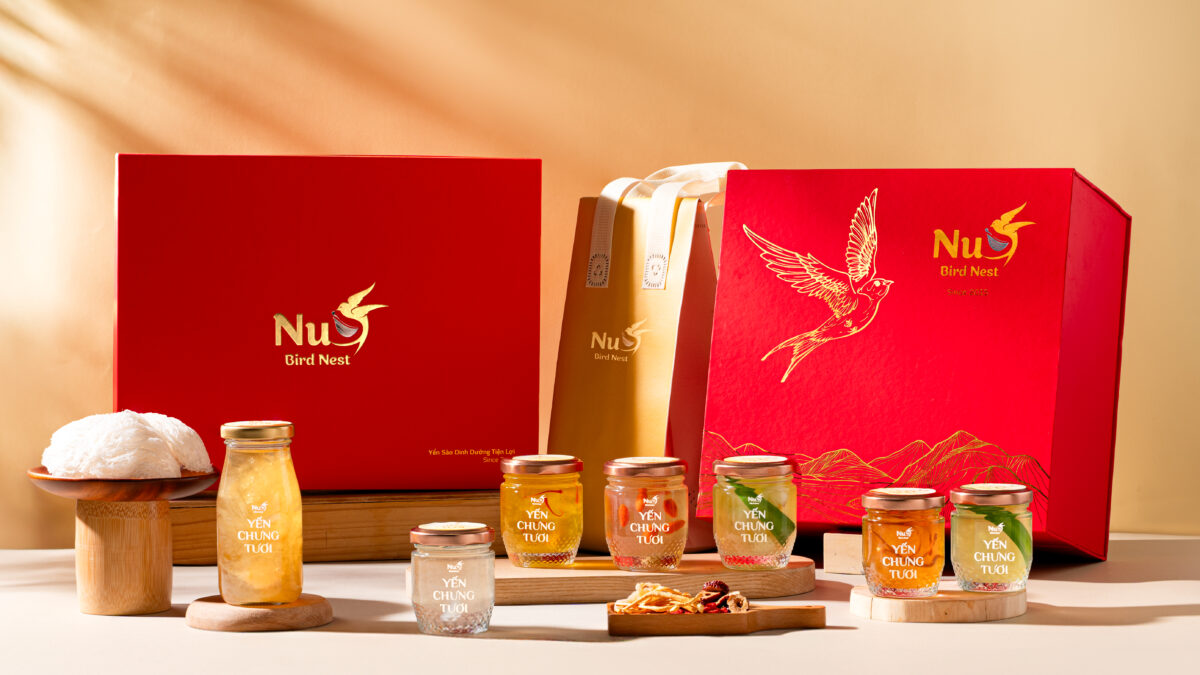 Yến chưng đông trùng hạ thảo chất lượng của Nu Bird Nest
