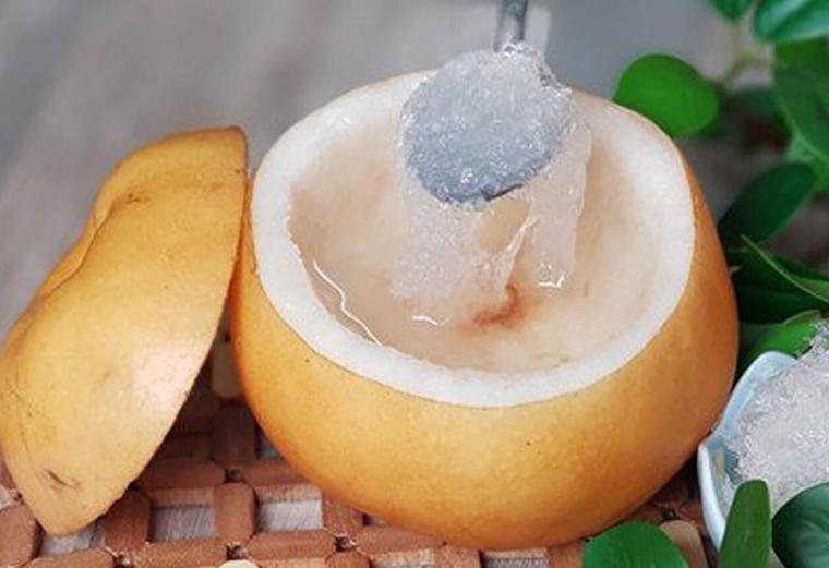 Yến chưng đường phèn lê ngọt