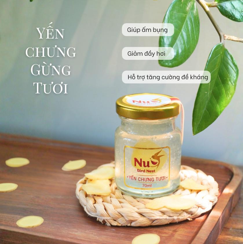 Yến chưng đường phèn long nhãn