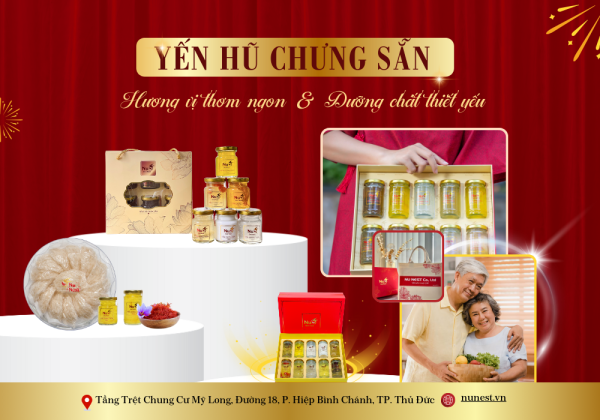 YẾN HŨ CHƯNG SẴN - HƯƠNG VỊ THƠM NGON & DƯỠNG CHẤT THIẾT YẾU