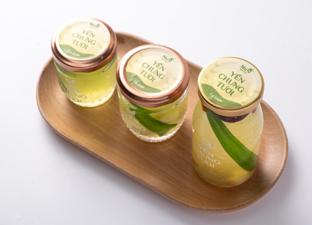 Thành quả món yến chưng hấp dẫn